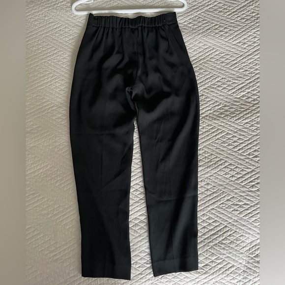 Babaton - Black Linen Conan Capris - US 0 - Picture 11 of 13